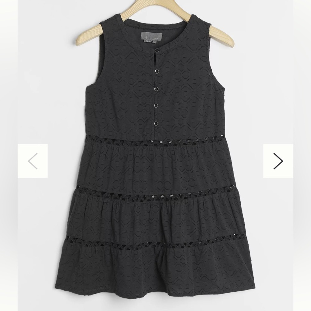 Anthropologie Ismene Tiered Tunic Size Large Petite PL LP
